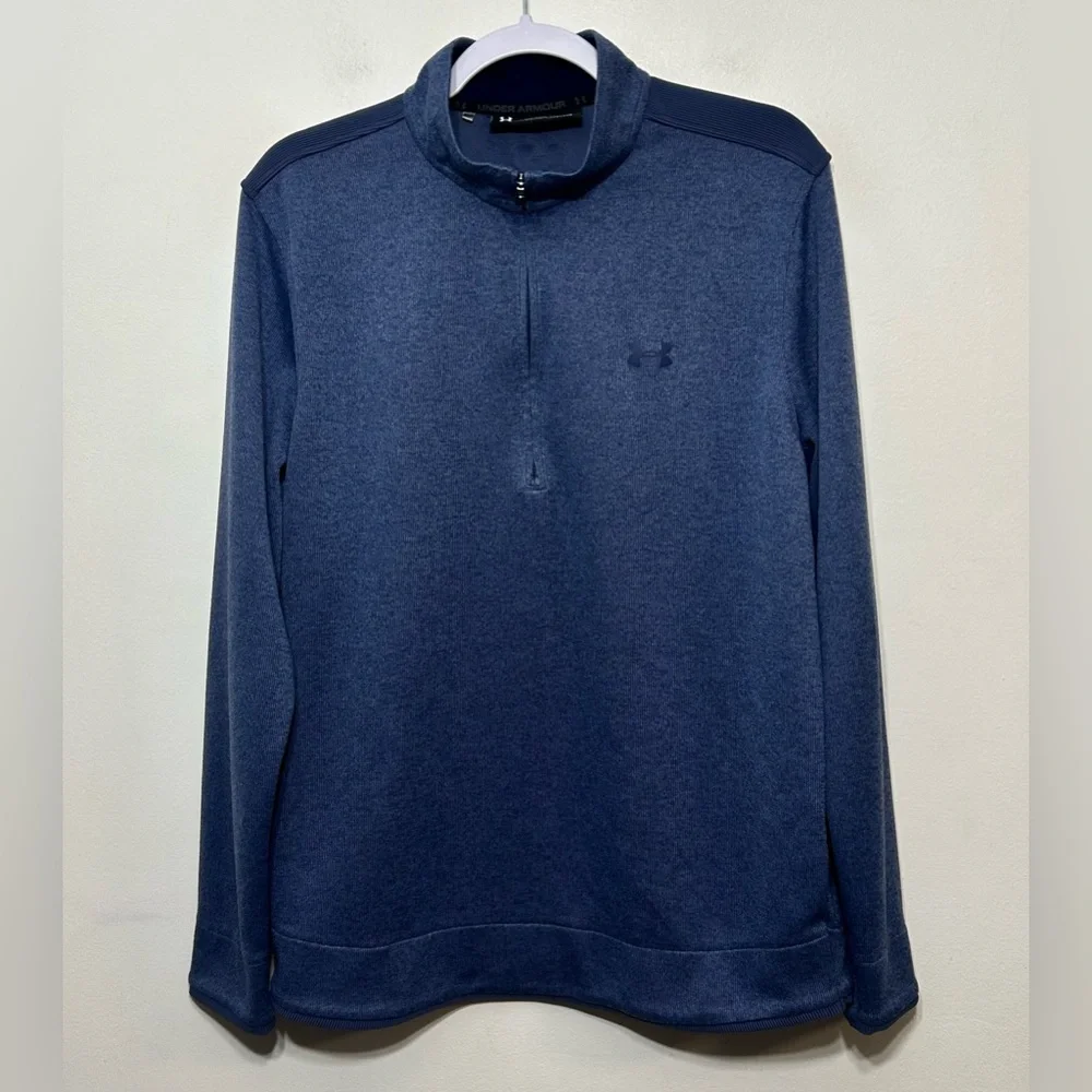 Under Armour Storm Sweater Fleece Half Zip Golf Pullover Style # 1345464